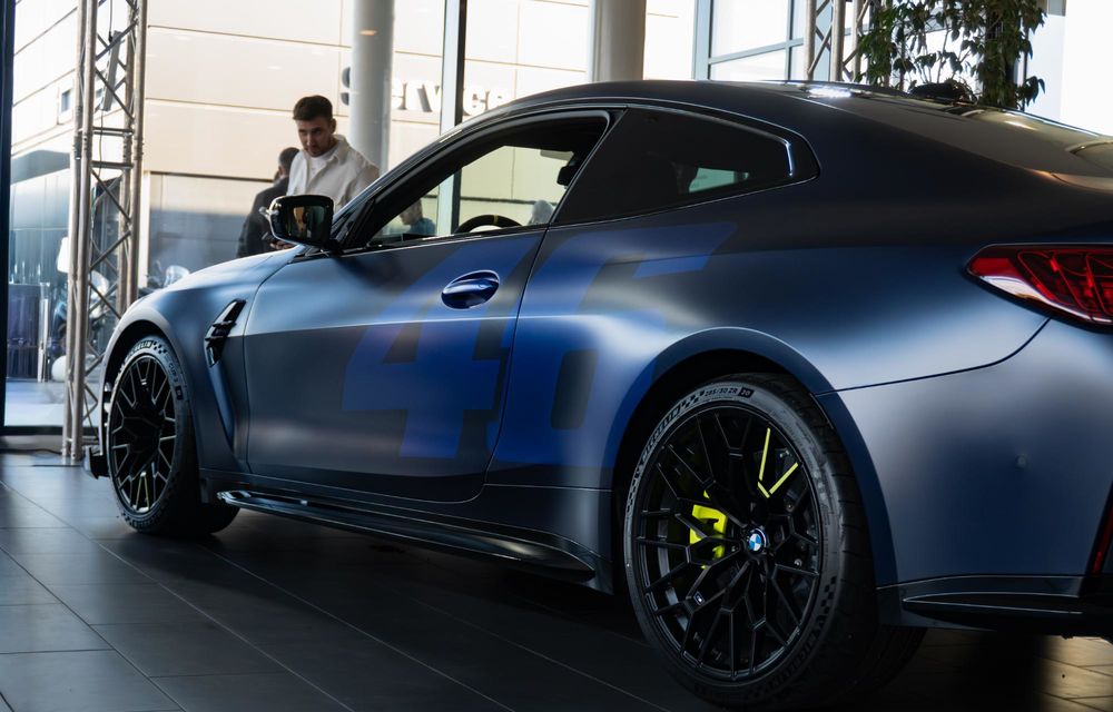 Două BMW M4 CS Edition VR46 livrate în România: producție limitată la 92 de exemplare - Poza 7