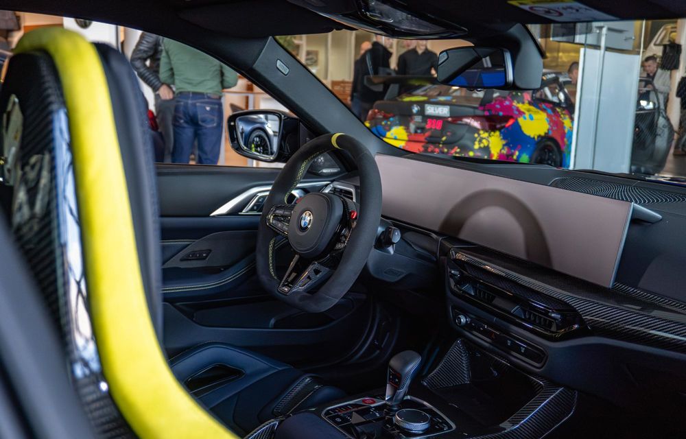 Două BMW M4 CS Edition VR46 livrate în România: producție limitată la 92 de exemplare - Poza 10