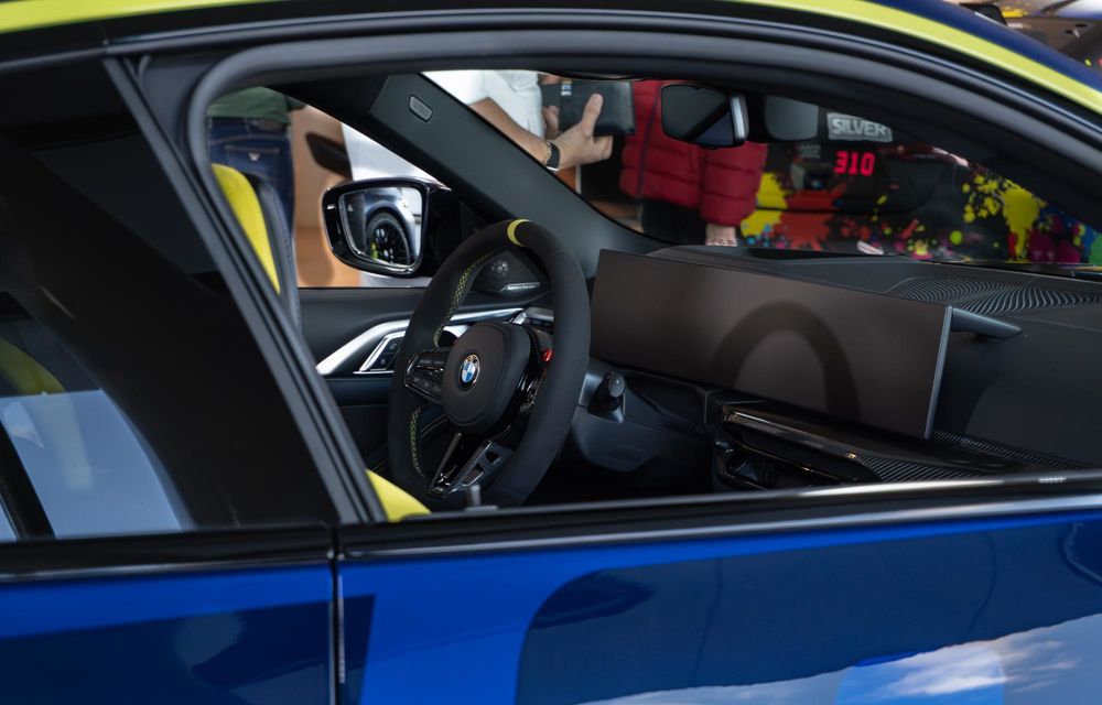 Două BMW M4 CS Edition VR46 livrate în România: producție limitată la 92 de exemplare - Poza 13