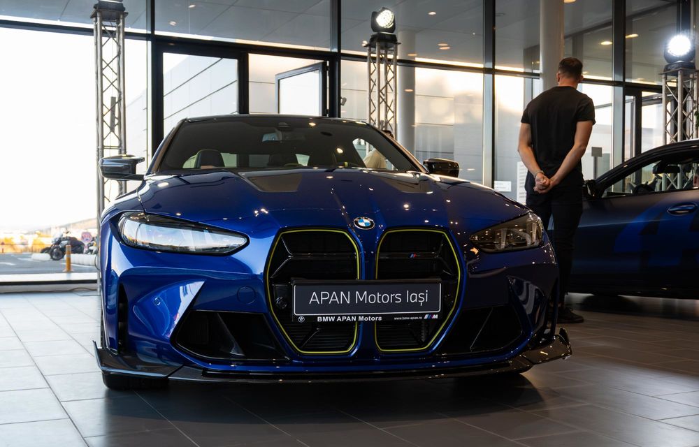 Două BMW M4 CS Edition VR46 livrate în România: producție limitată la 92 de exemplare - Poza 5