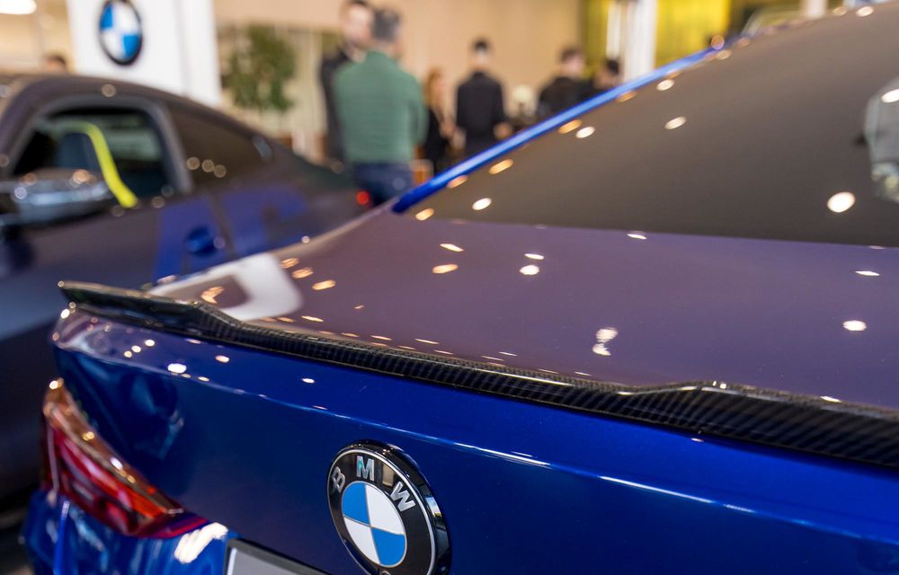 Două BMW M4 CS Edition VR46 livrate în România: producție limitată la 92 de exemplare - Poza 15