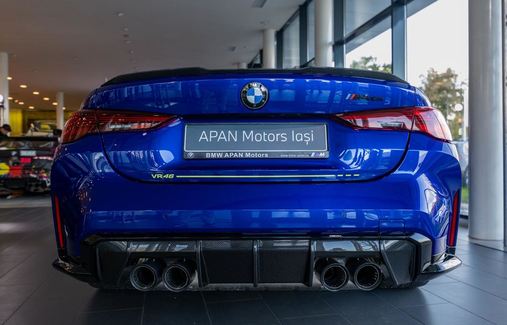 Două BMW M4 CS Edition VR46 livrate în România: producție limitată la 92 de exemplare - Poza 8