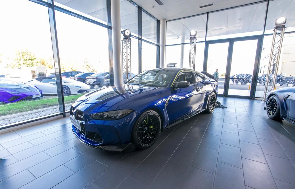 Două BMW M4 CS Edition VR46 livrate în România: producție limitată la 92 de exemplare - Poza 2