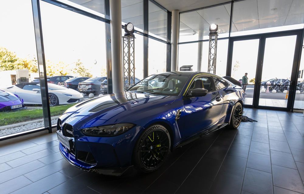 Două BMW M4 CS Edition VR46 livrate în România: producție limitată la 92 de exemplare - Poza 3