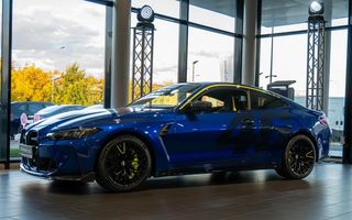 Două BMW M4 CS Edition VR46 livrate în România: producție limitată la 92 de exemplare