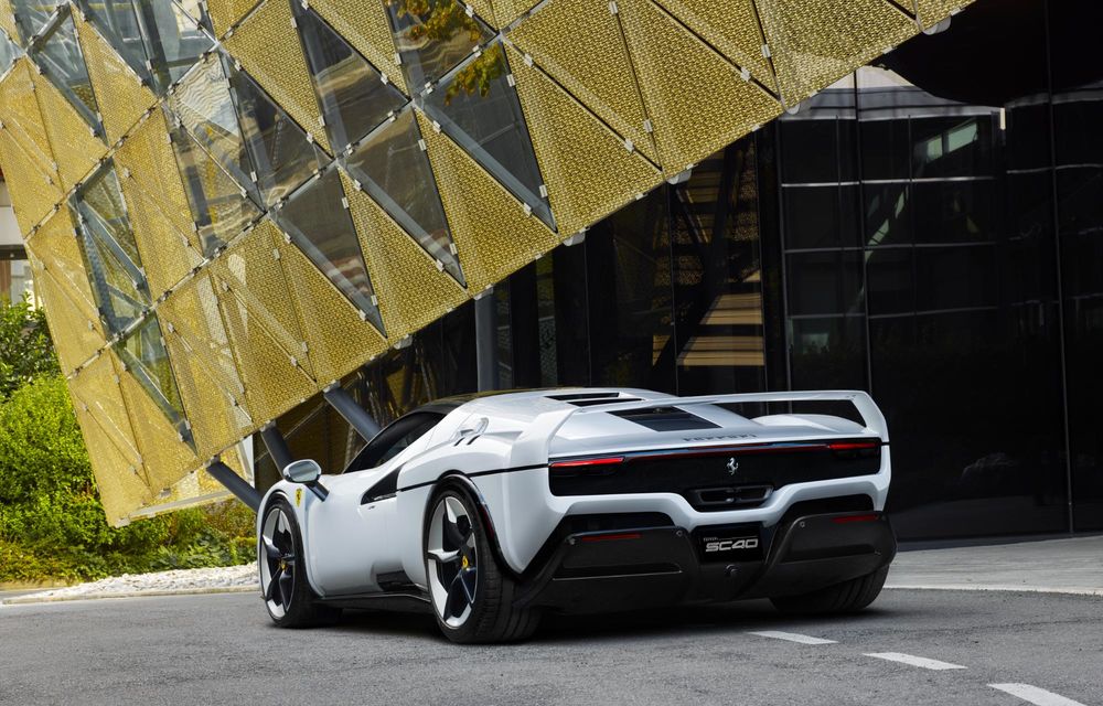 Noul Ferrari SC40: exemplar unicat inspirat de legendarul F40 - Poza 8