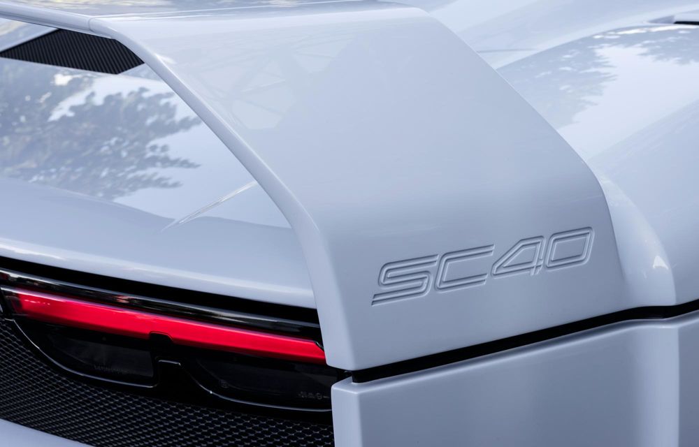 Noul Ferrari SC40: exemplar unicat inspirat de legendarul F40 - Poza 13