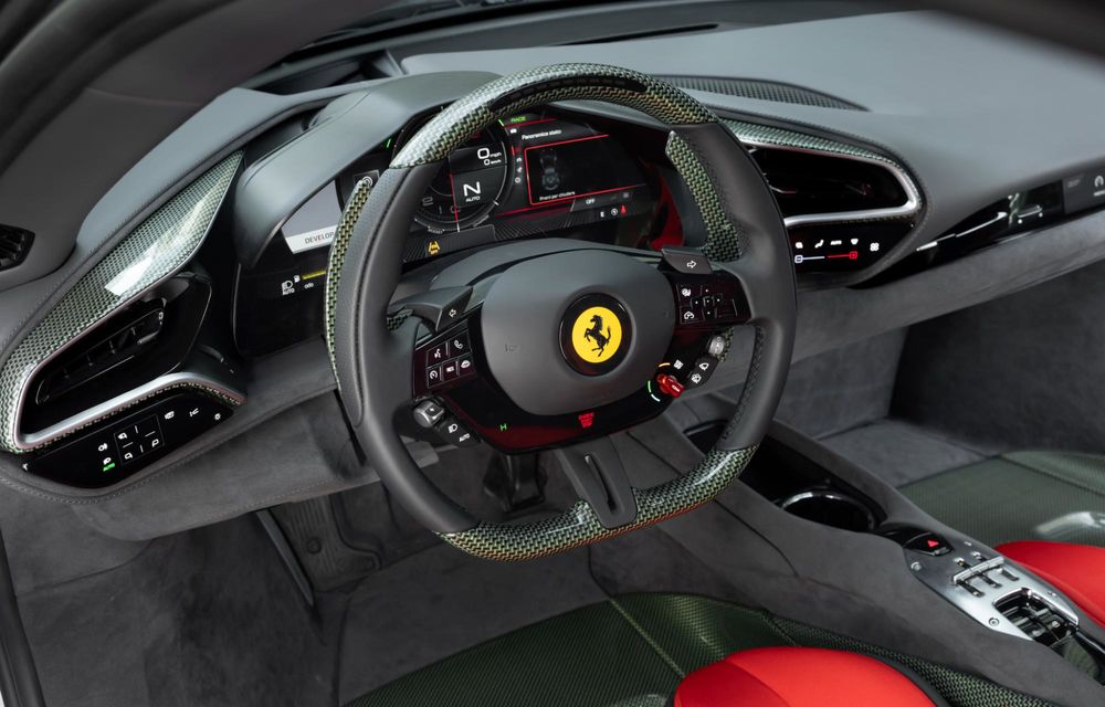 Noul Ferrari SC40: exemplar unicat inspirat de legendarul F40 - Poza 16