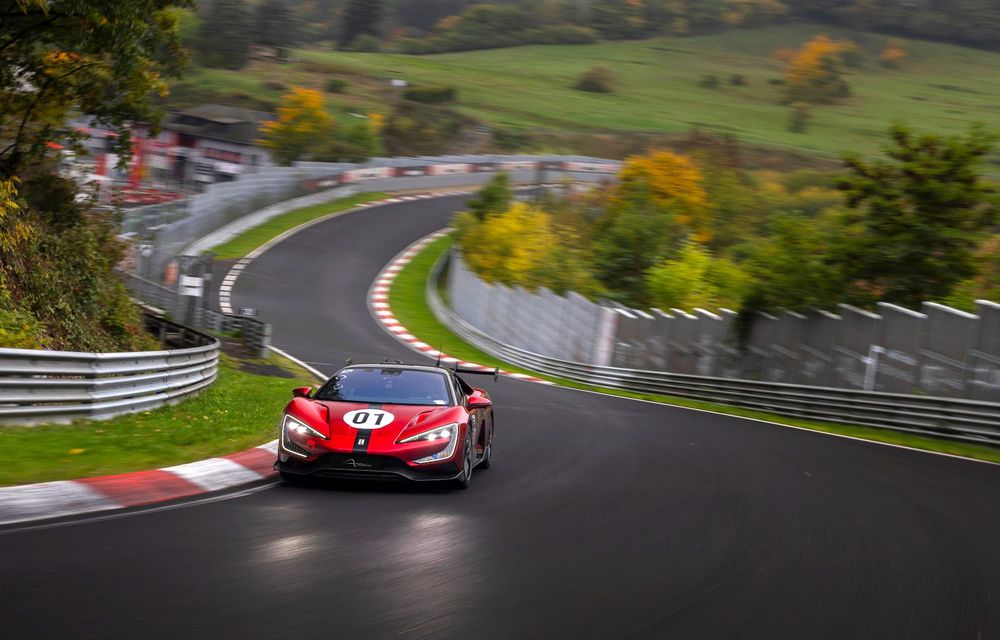 RECORD: Yangwang U9X, cel mai rapid hypercar electric de pe Nurburgring - Poza 3