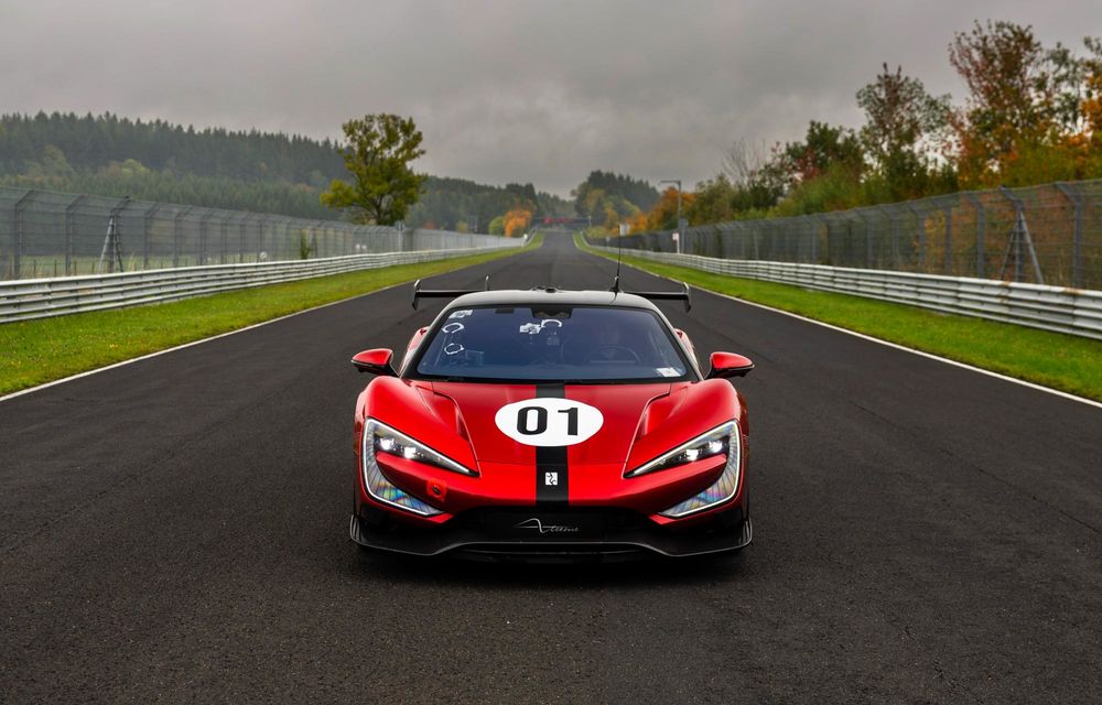 RECORD: Yangwang U9X, cel mai rapid hypercar electric de pe Nurburgring - Poza 2