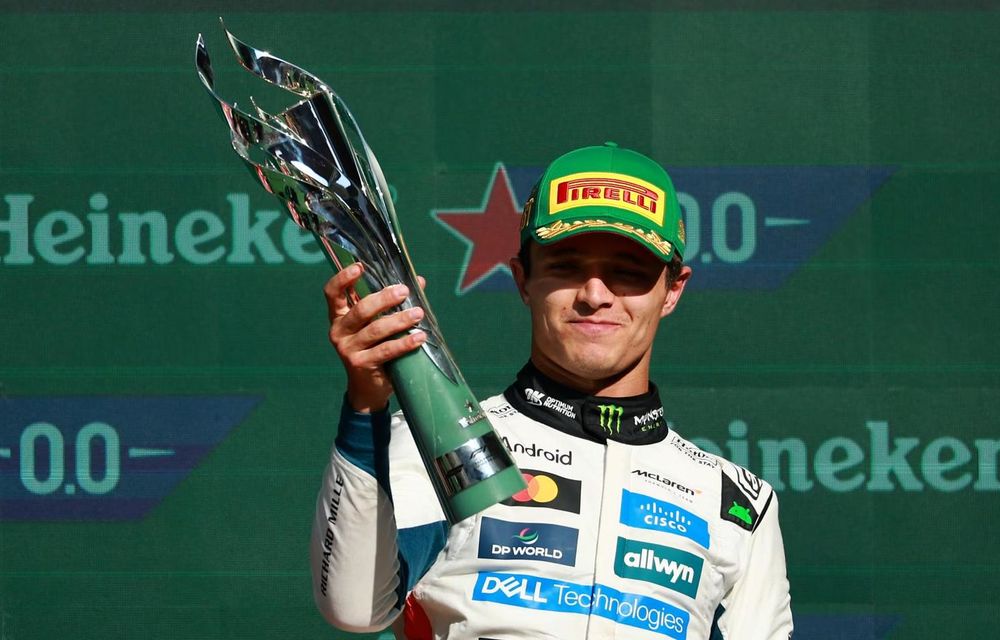 Formula 1: Lando Norris câștigă detașat în Mexic și este noul lider al campionatului - Poza 1 Formula 1: Lando Norris câștigă detașat în Mexic și este noul lider al campionatului - Poza 1