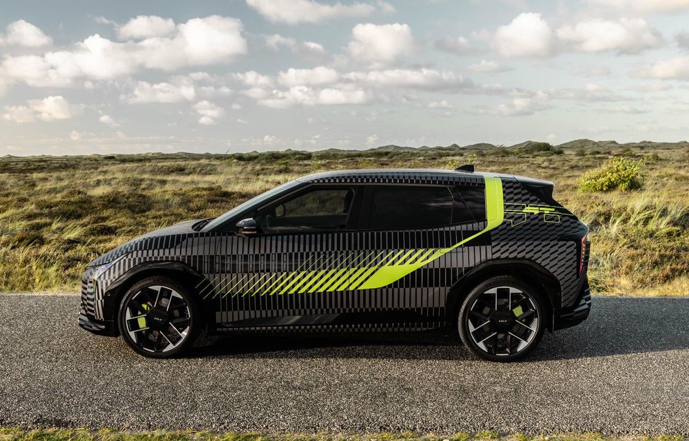Primele imagini cu noua Kia EV4 GT: debutează în 2026 - Poza 2 Primele imagini cu noua Kia EV4 GT: debutează în 2026 - Poza 2