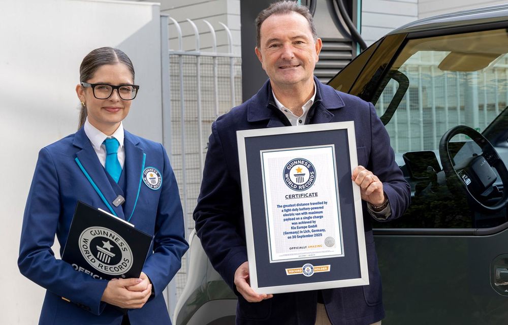 RECORD: Kia PV5 Cargo a mers 693 kilometri fără reîncărcare în condiții de sarcină utilă maximă - Poza 5 RECORD: Kia PV5 Cargo a mers 693 kilometri fără reîncărcare în condiții de sarcină utilă maximă - Poza 5