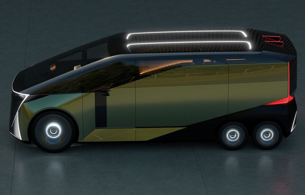 Lexus LS renaște sub forma unui monovolum cu 6 roți - Poza 5 Lexus LS renaște sub forma unui monovolum cu 6 roți - Poza 5