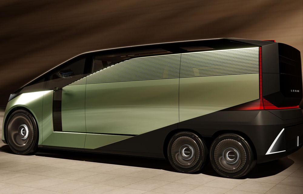 Lexus LS renaște sub forma unui monovolum cu 6 roți - Poza 11 Lexus LS renaște sub forma unui monovolum cu 6 roți - Poza 11