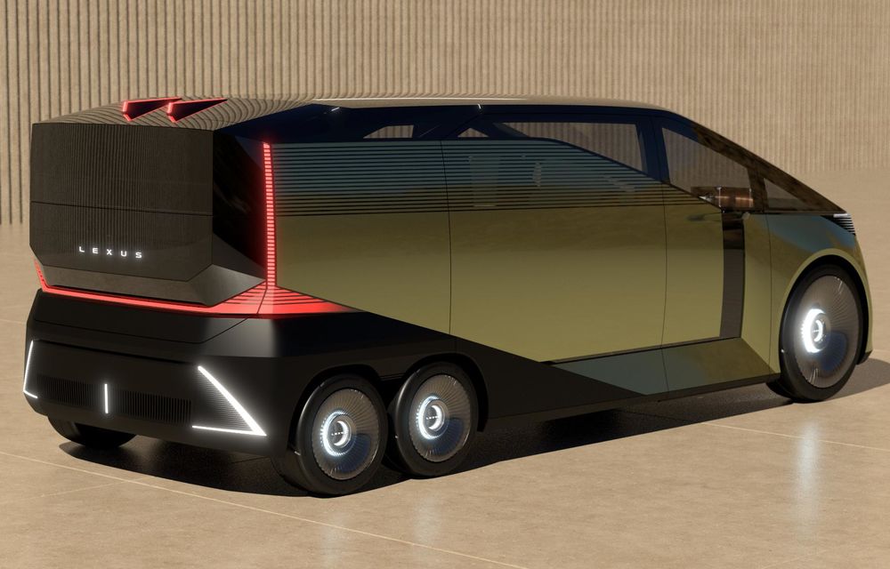 Lexus LS renaște sub forma unui monovolum cu 6 roți - Poza 13 Lexus LS renaște sub forma unui monovolum cu 6 roți - Poza 13