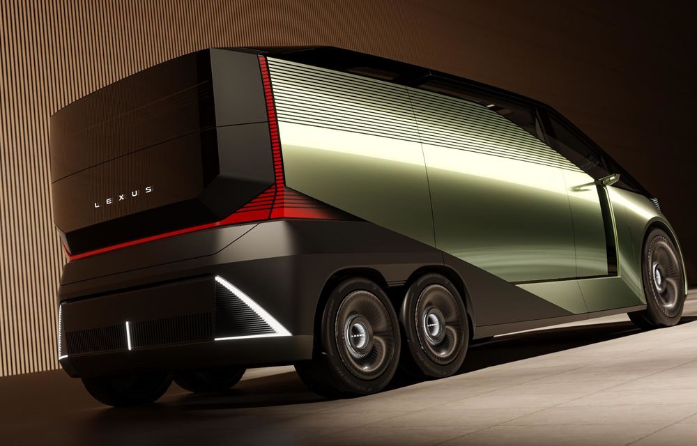 Lexus LS renaște sub forma unui monovolum cu 6 roți - Poza 14 Lexus LS renaște sub forma unui monovolum cu 6 roți - Poza 14
