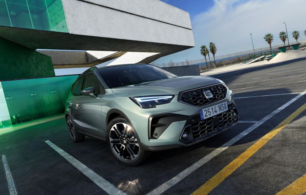 Noul Seat Arona facelift: grilă nouă și jante cu design nou - Poza 1 Noul Seat Arona facelift: grilă nouă și jante cu design nou - Poza 1