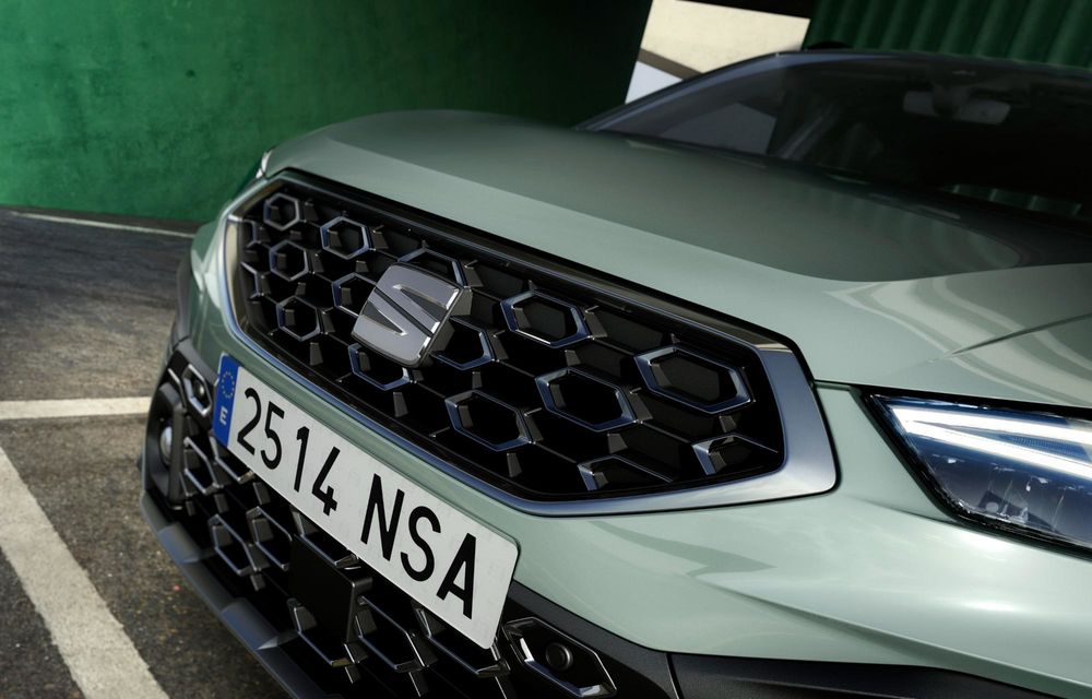Noul Seat Arona facelift: grilă nouă și jante cu design nou - Poza 4 Noul Seat Arona facelift: grilă nouă și jante cu design nou - Poza 4