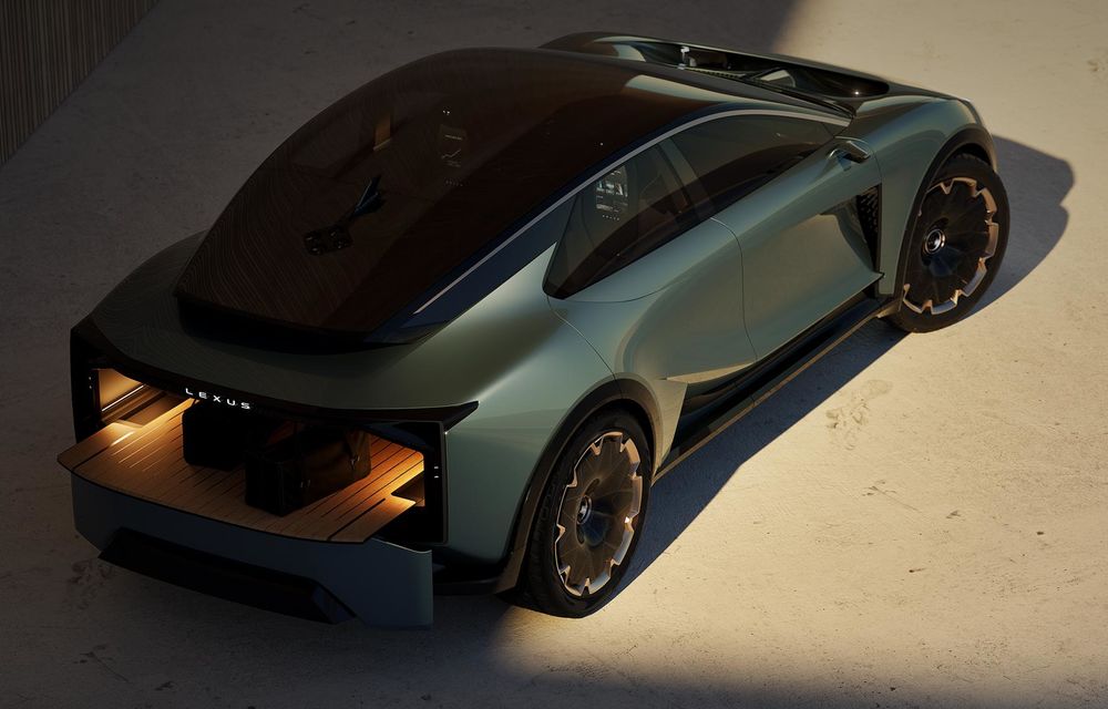 Identitate dublă: Lexus LS, prezentat sub forma unui concept care anunță un viitor SUV Coupe - Poza 8