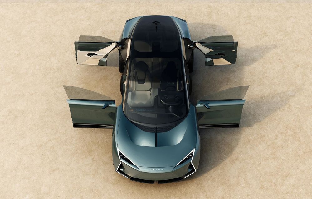 Identitate dublă: Lexus LS, prezentat sub forma unui concept care anunță un viitor SUV Coupe - Poza 11