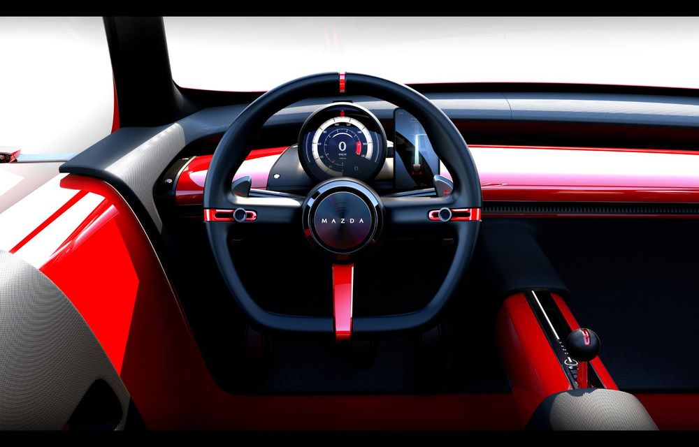Mazda prezintă un nou concept. Vision-X Compact integrează inteligență artificială - Poza 10