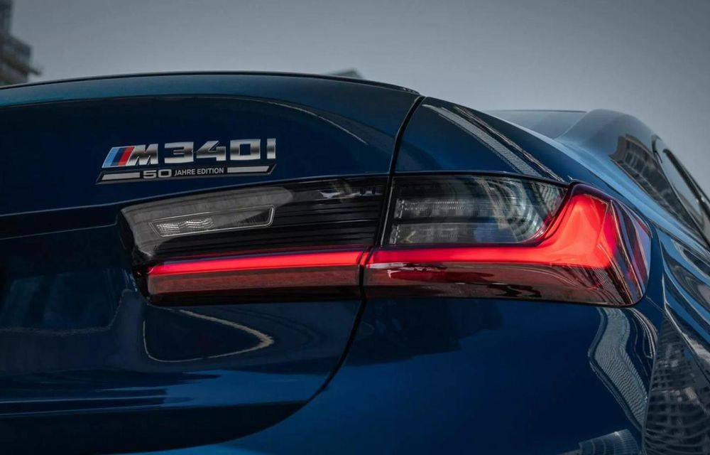 BMW Seria 3 aniversează 50 de ani prin ediția specială M340i xDrive 50 Jahre Edition - Poza 1 BMW Seria 3 aniversează 50 de ani prin ediția specială M340i xDrive 50 Jahre Edition - Poza 1