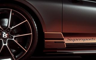 Prima imagine cu noul Bentley Continental GT Supersports: în premieră, două roți motrice pe spate Prima imagine cu noul Bentley Continental GT Supersports: în premieră, două roți motrice pe spate