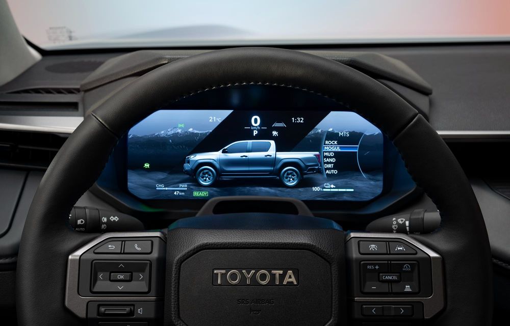Noua generație Toyota Hilux. În premieră, versiune pur electrică - Poza 16