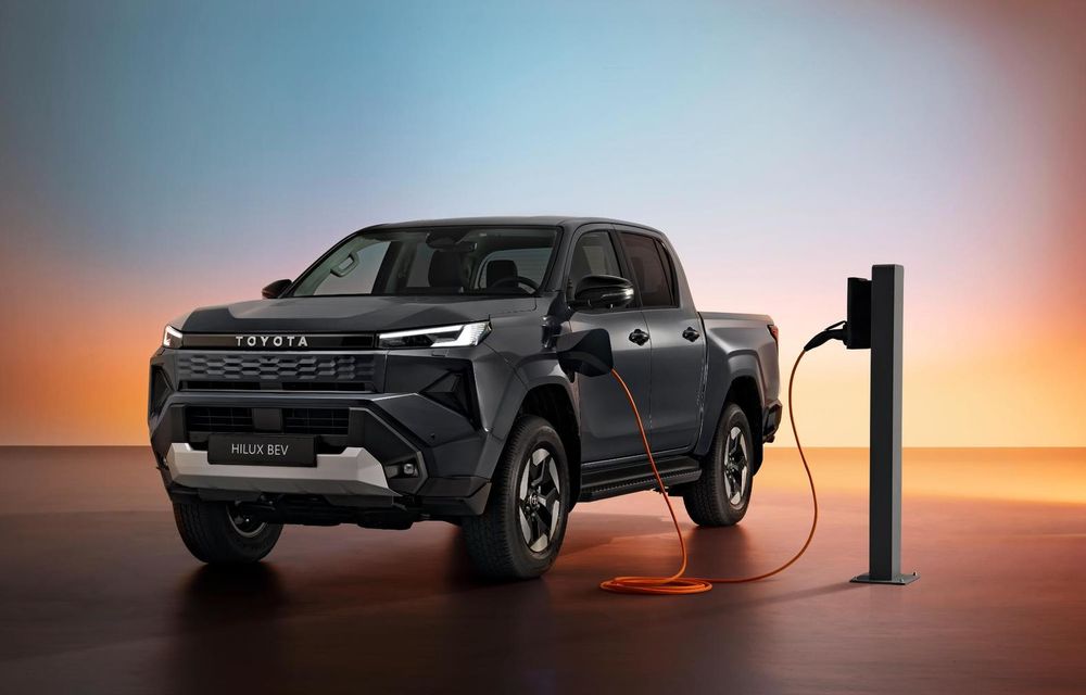 Noua generație Toyota Hilux. În premieră, versiune pur electrică - Poza 1