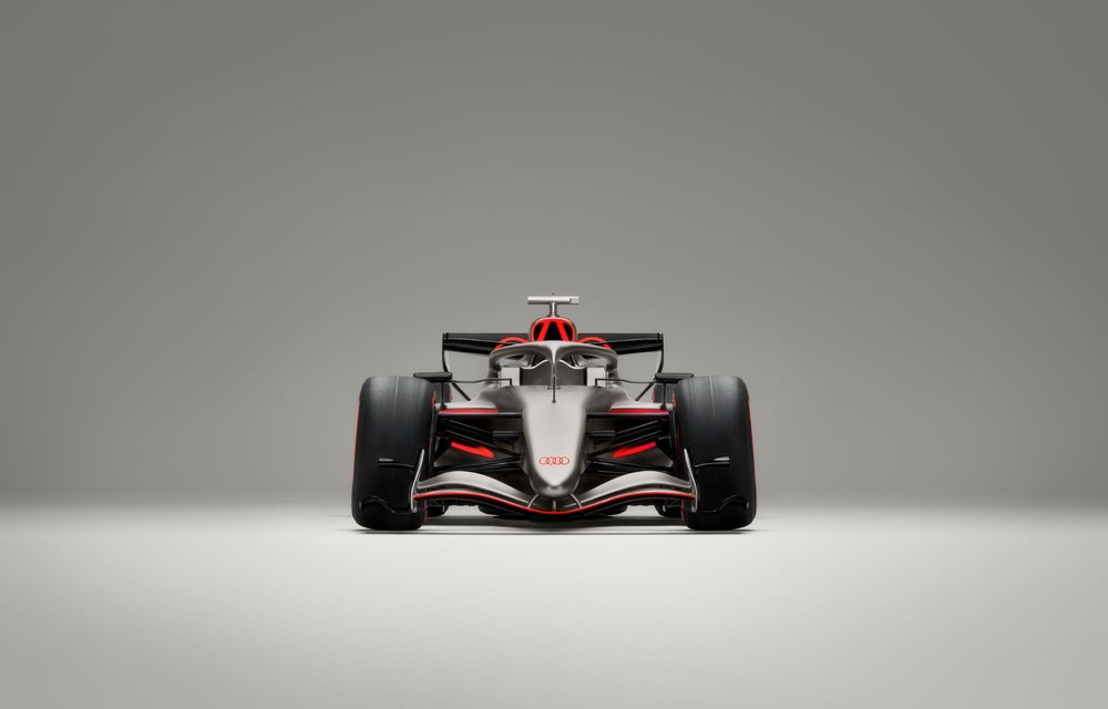Audi prezintă grafica primului său monopost de Formula 1 - Poza 2 Audi prezintă grafica primului său monopost de Formula 1 - Poza 2