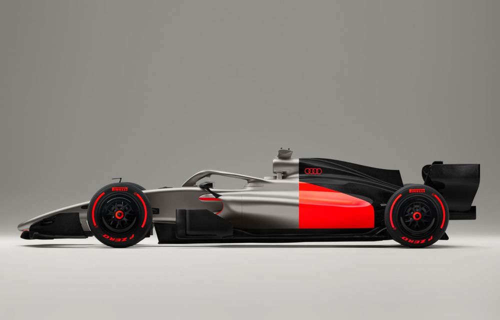 Audi prezintă grafica primului său monopost de Formula 1 - Poza 4 Audi prezintă grafica primului său monopost de Formula 1 - Poza 4