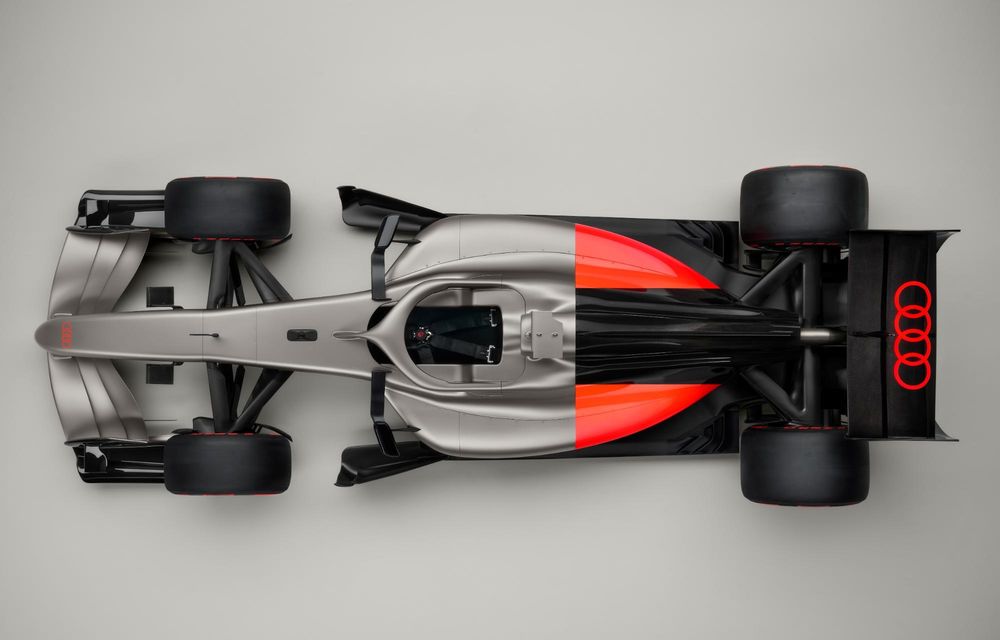 Audi prezintă grafica primului său monopost de Formula 1 - Poza 5 Audi prezintă grafica primului său monopost de Formula 1 - Poza 5
