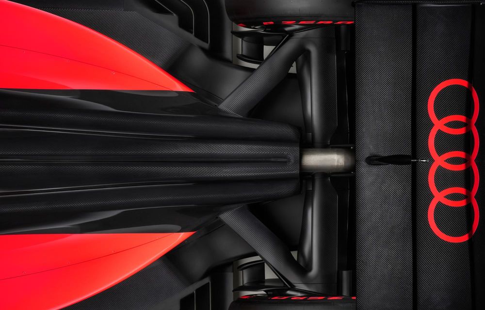 Audi prezintă grafica primului său monopost de Formula 1 - Poza 10 Audi prezintă grafica primului său monopost de Formula 1 - Poza 10