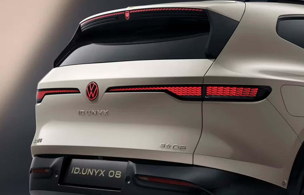 Noul Volkswagen ID. Unyx 08, un SUV electric dezvoltat pentru piața din China - Poza 6