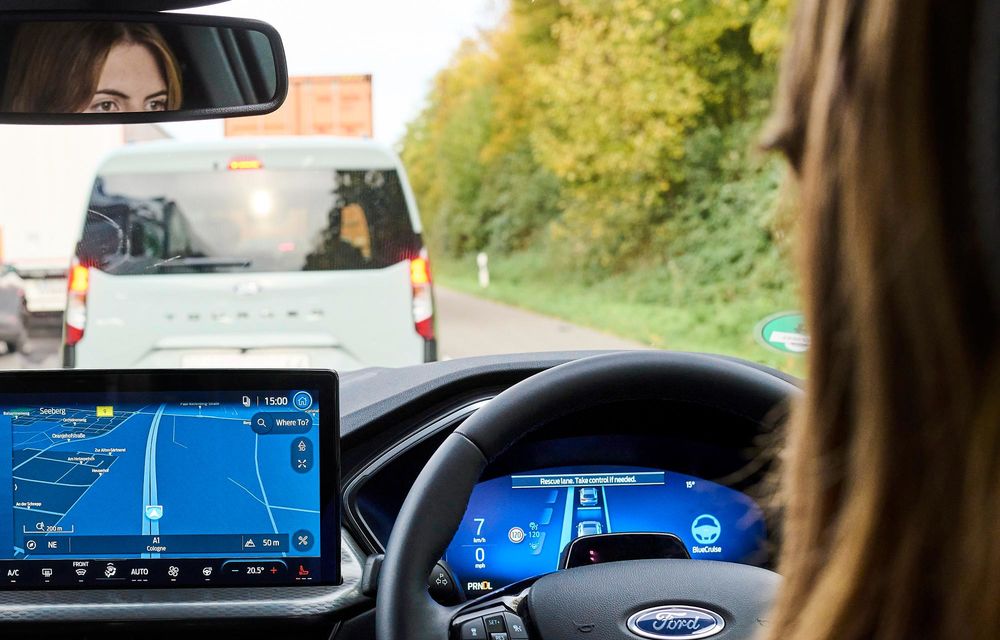 Ford: sistemul autonom BlueCruise, disponibil pentru 4 modele noi în Europa - Poza 5