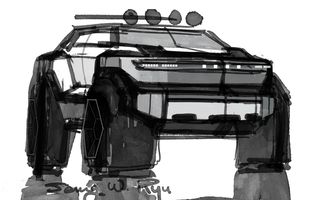 Hyundai: primele schițe cu noul concept Crater, un viitor model de teren Hyundai: primele schițe cu noul concept Crater, un viitor model de teren