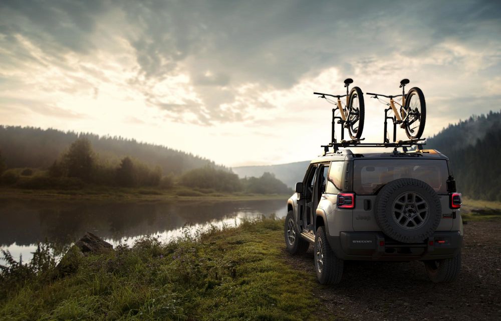 Noul Jeep Recon, un SUV electric cu 650 cai putere și uși detașabile - Poza 4 Noul Jeep Recon, un SUV electric cu 650 cai putere și uși detașabile - Poza 4