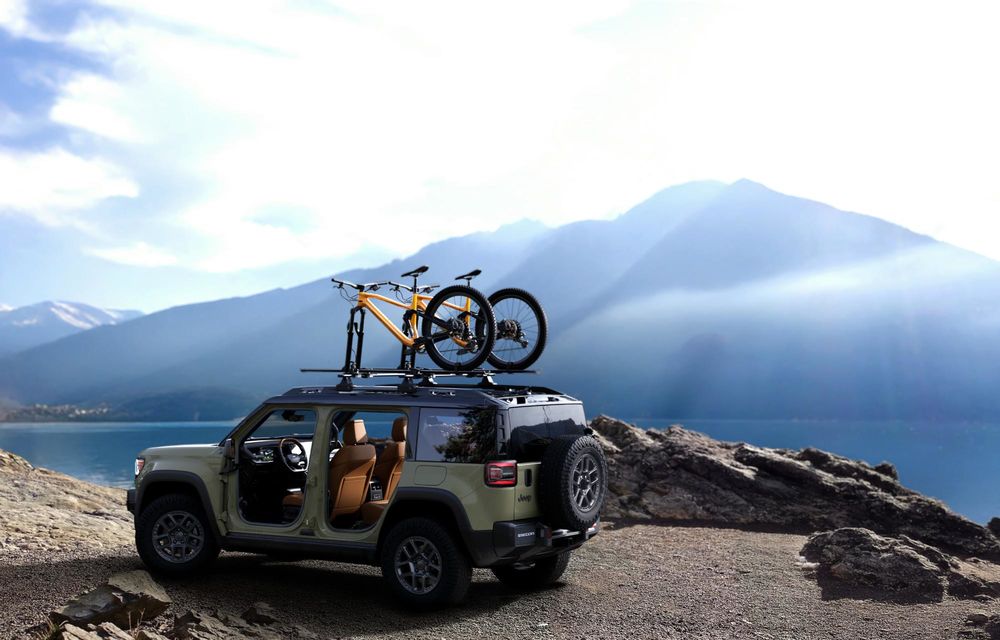 Noul Jeep Recon, un SUV electric cu 650 cai putere și uși detașabile - Poza 5 Noul Jeep Recon, un SUV electric cu 650 cai putere și uși detașabile - Poza 5