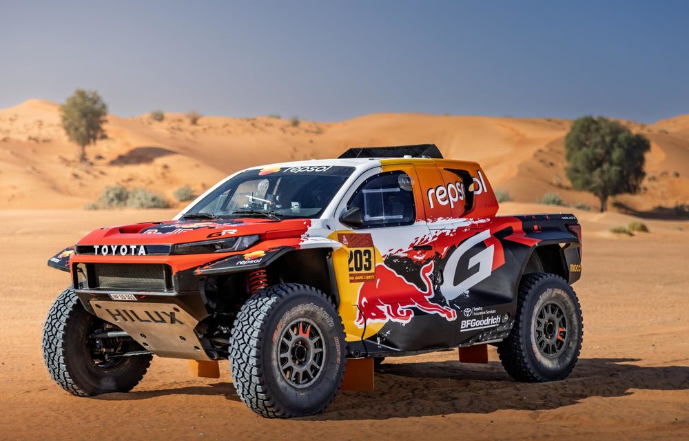 Toyota prezintă noua mașină cu care va concura la Raliul Dakar 2026 - Poza 2