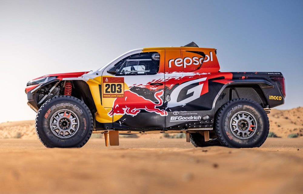 Toyota prezintă noua mașină cu care va concura la Raliul Dakar 2026 - Poza 3