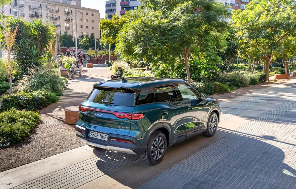 Noul BYD Atto 2 Plug-in Hybrid: 1.000 km autonomie combinată și 28.200 de euro în Spania - Poza 7