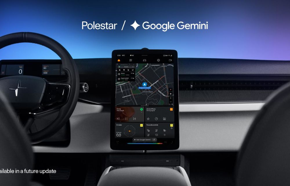 Polestar: toate modelele vor avea Google Gemini din 2026 - Poza 2