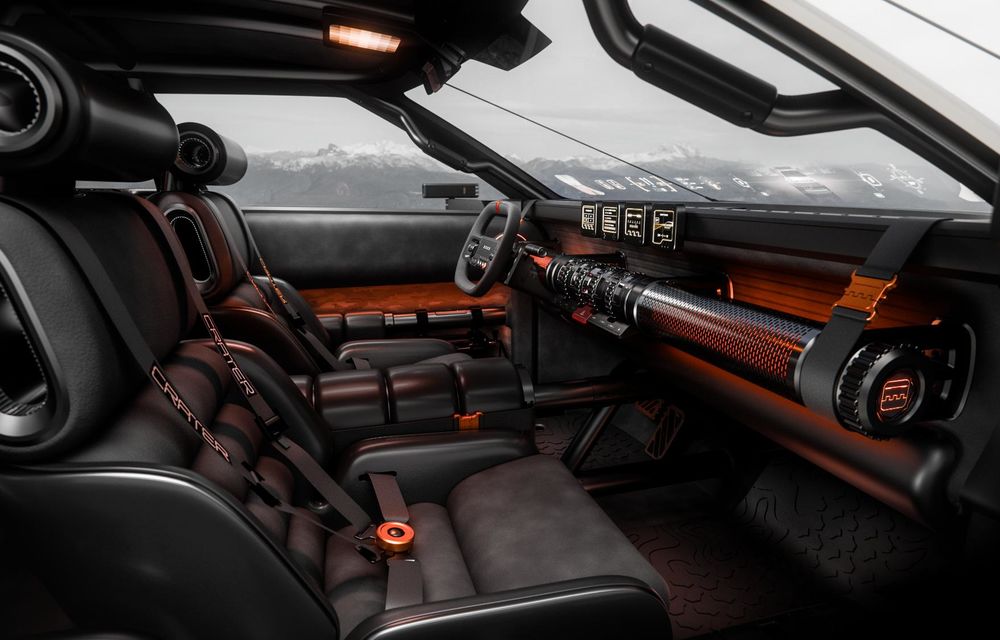 Noul concept Hyundai Crater anunță un viitor model de teren - Poza 35