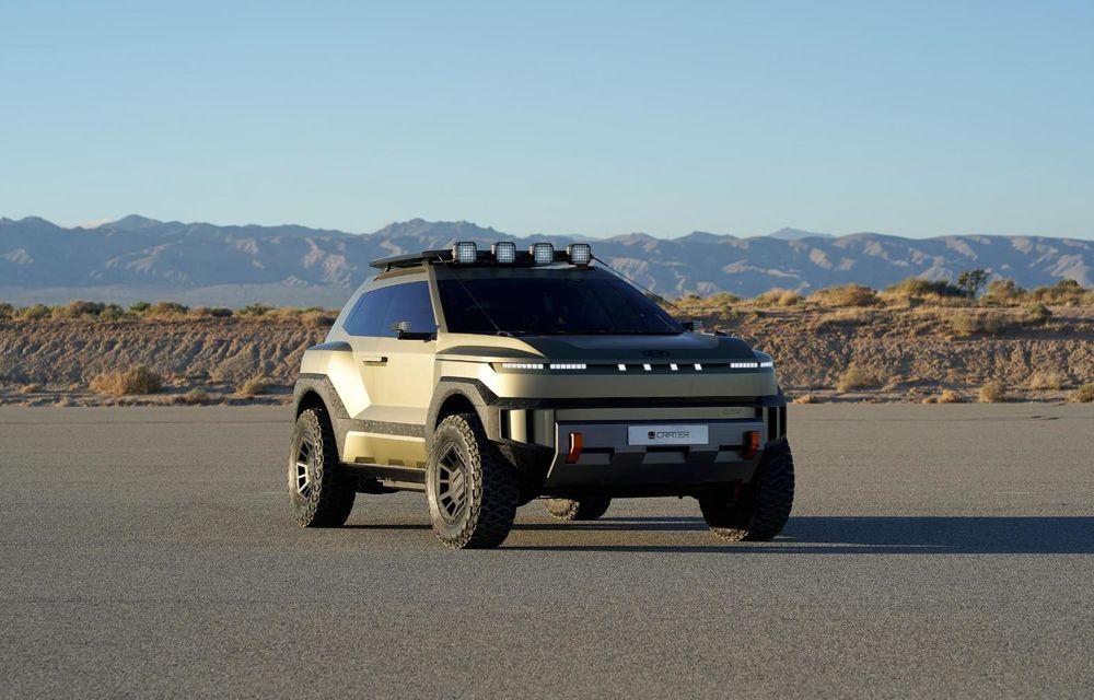 Noul concept Hyundai Crater anunță un viitor model de teren - Poza 1