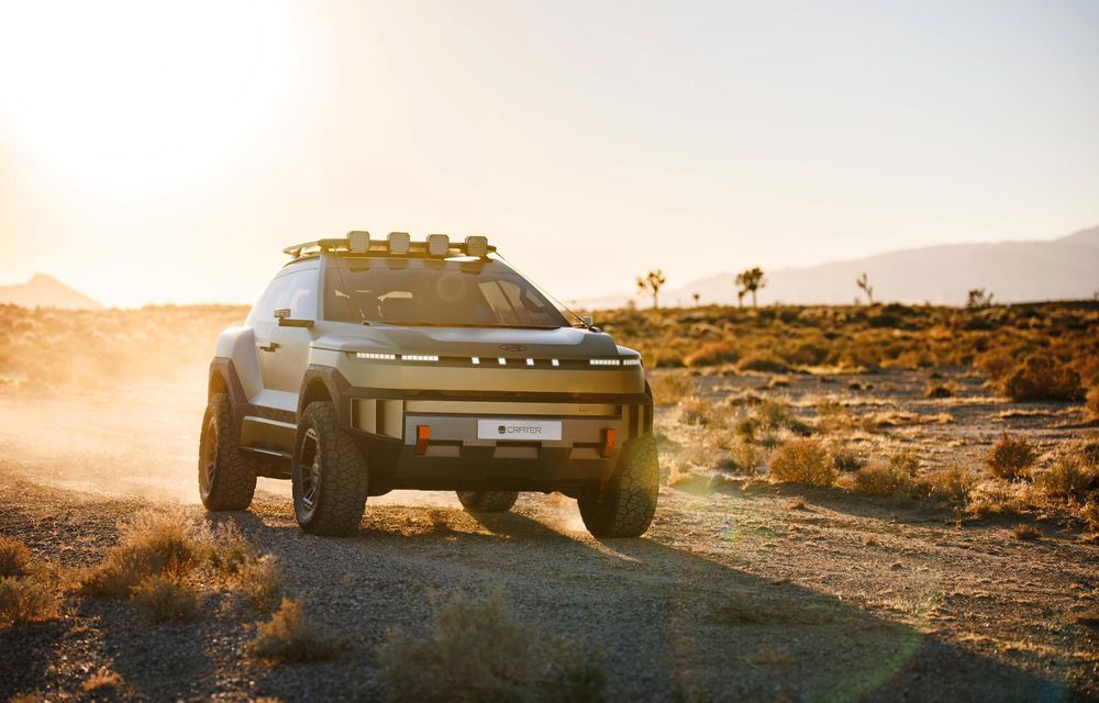 Noul concept Hyundai Crater anunță un viitor model de teren - Poza 2