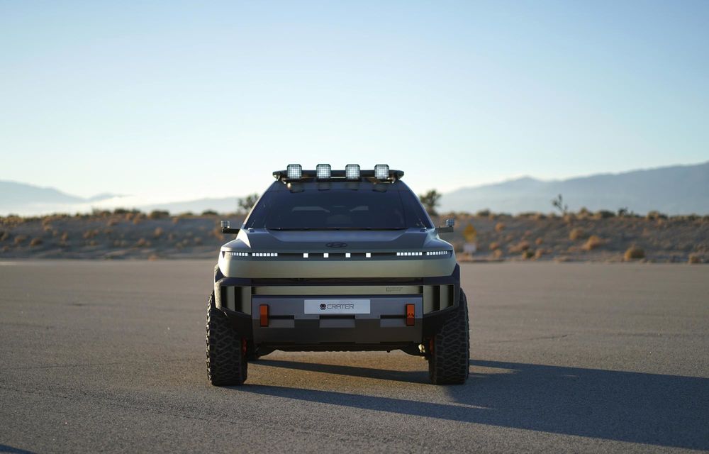 Noul concept Hyundai Crater anunță un viitor model de teren - Poza 4