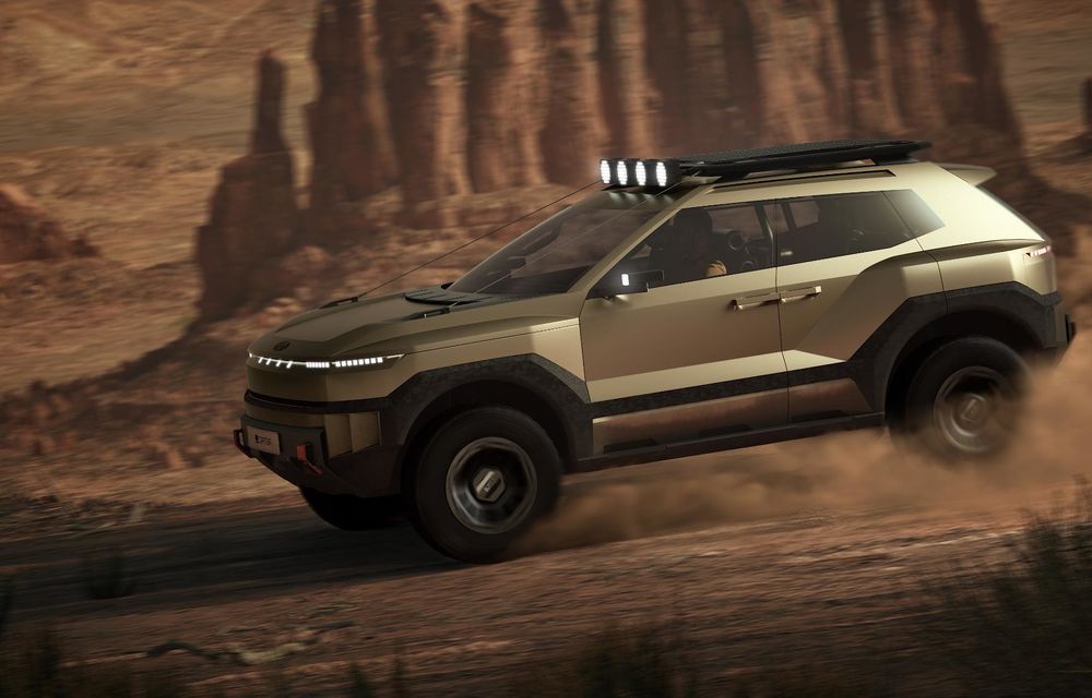 Noul concept Hyundai Crater anunță un viitor model de teren - Poza 8