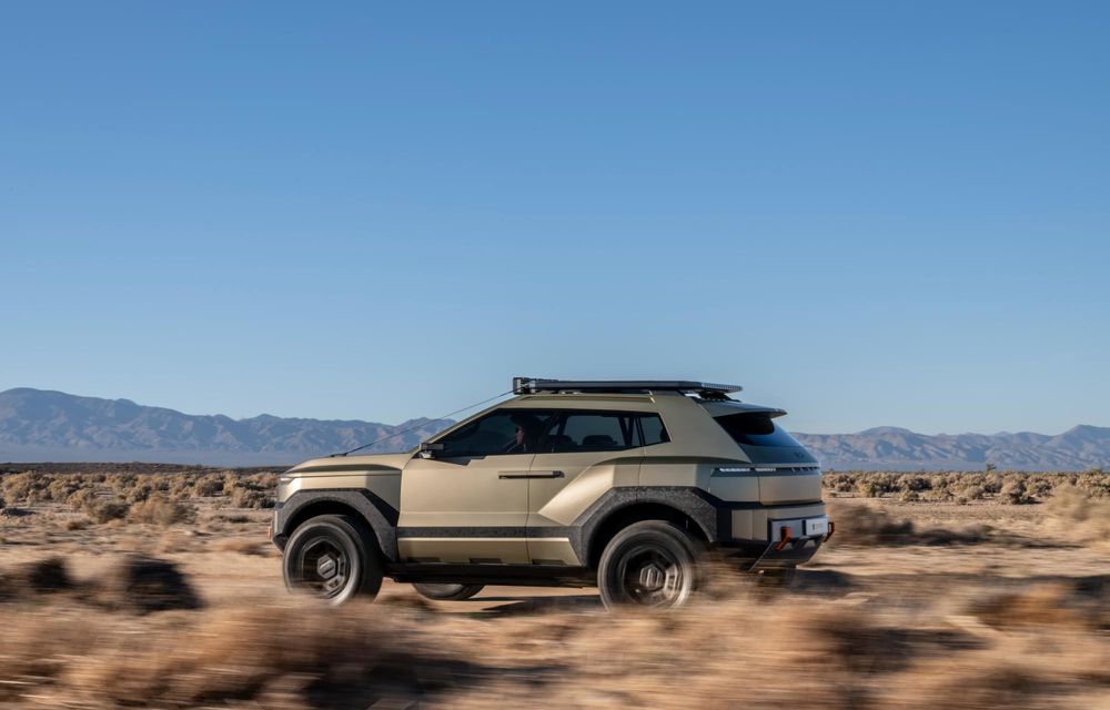 Noul concept Hyundai Crater anunță un viitor model de teren - Poza 11