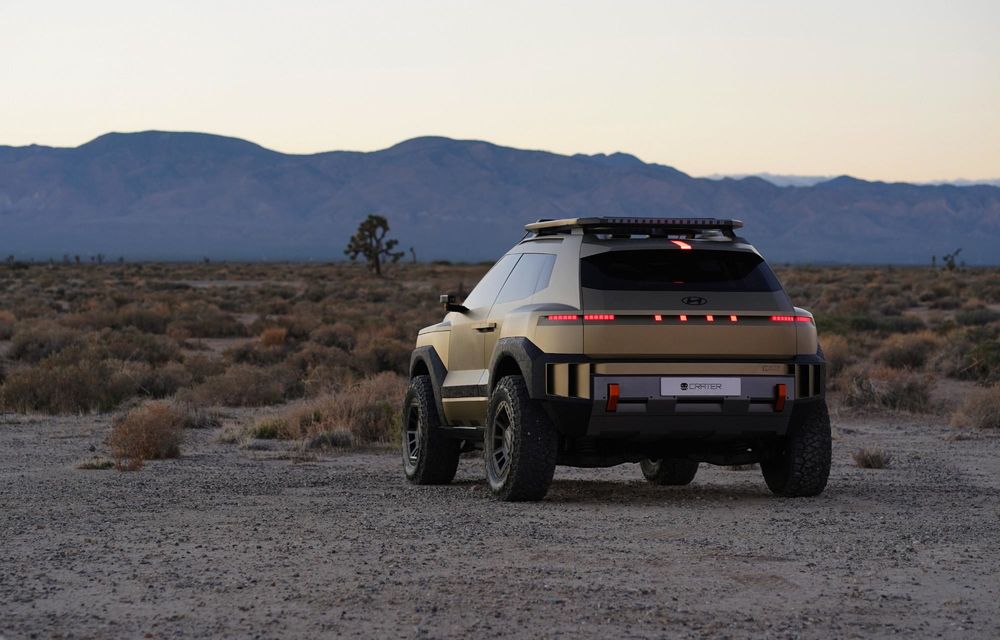 Noul concept Hyundai Crater anunță un viitor model de teren - Poza 15